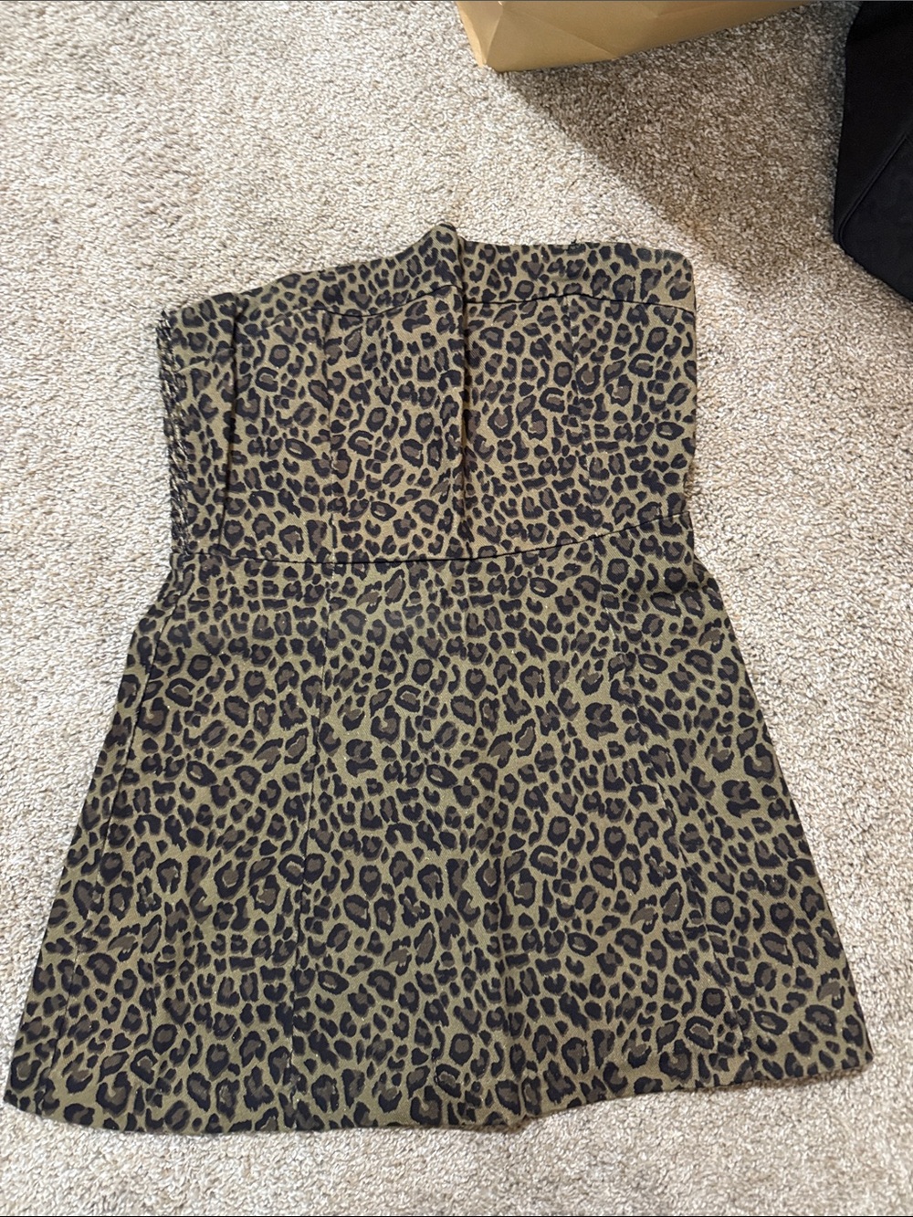 Olivaceous Black Garment with Gold Logo Label WORN ONCE